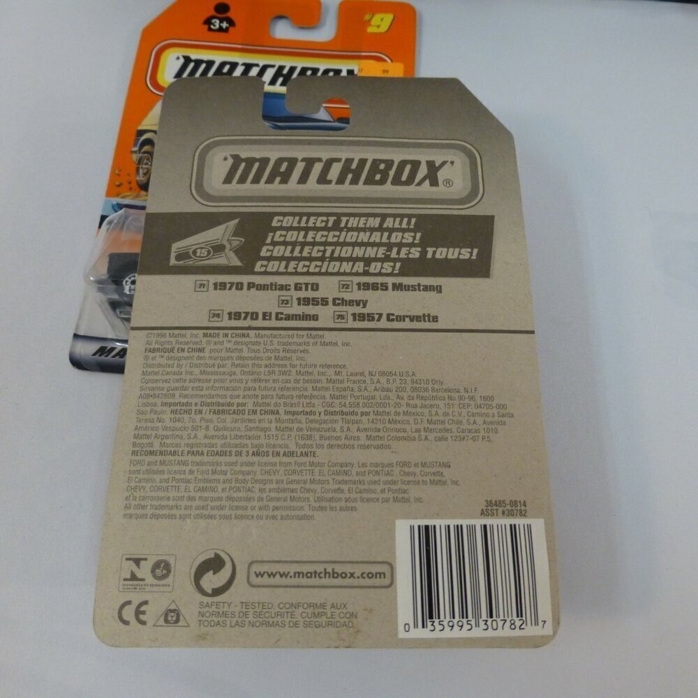 Matchbox Cadillac Sedan Deville Corvette 55 57 Chevy Bel Air Diecast Lot Carded - Picture 9 of 10